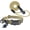 Sand, variant on HOOZA Quick Clip Dog Collar & Rope Leash Set, Black Medium – Magnetic Buckle, Reflective