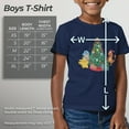 thumbnail image 5 of Boy's Pokemon Christmas Tree Characters  Graphic Tee Navy Blue X Small, 5 of 9