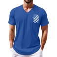 thumbnail image 1 of Men's T-shirt T-shirts Graphic Text Pool3D Printing Street Casual Short Sleeve Printed Clothing Basic M, 1 of 5