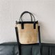 thumbnail image 4 of Bolso Hombro Paja para Mujer Bolsos Cruzados Tejidos PU (), 4 of 9