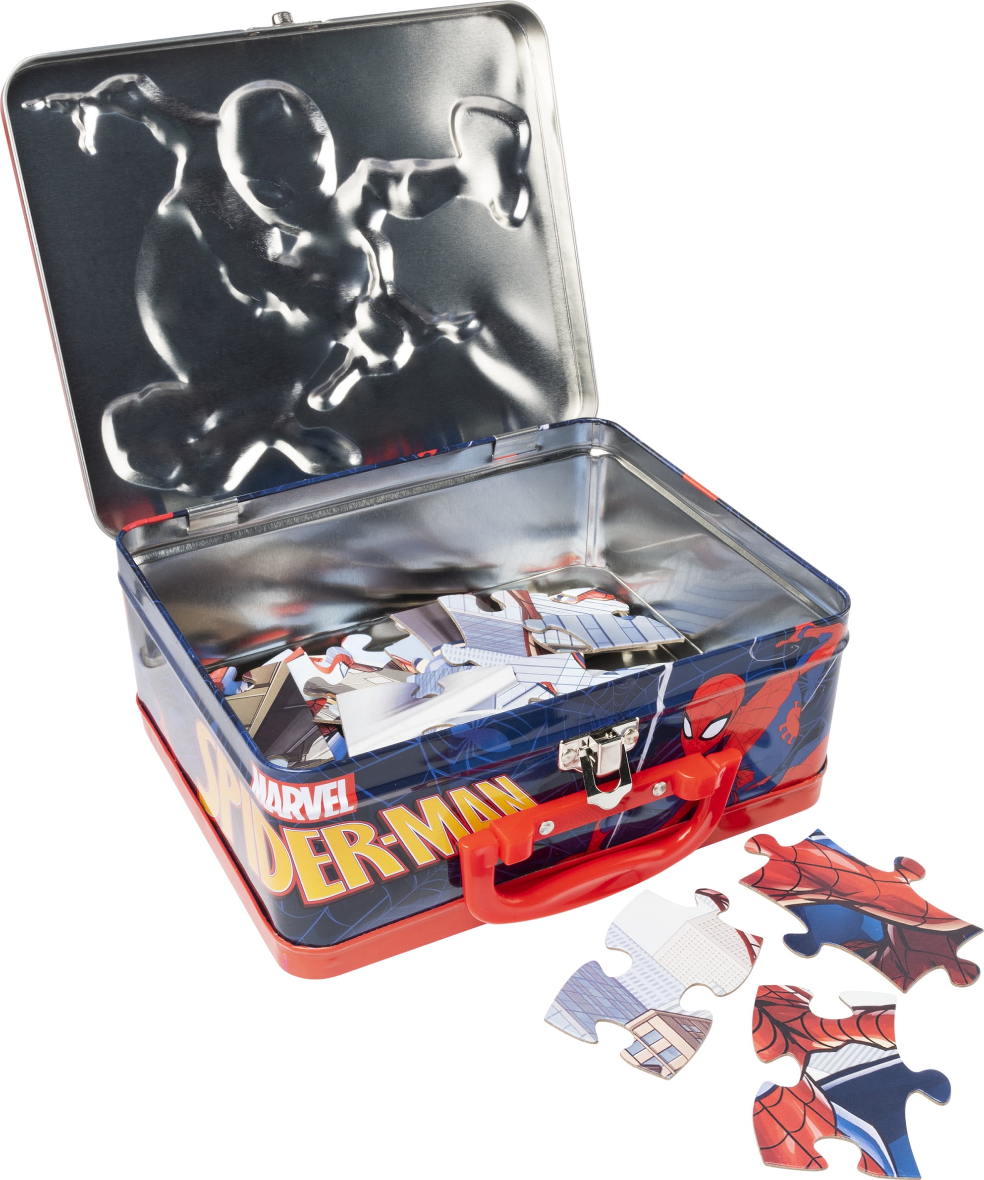 Marvel Avengers 48-piece puzzle & tin storage lunch box, Five Below