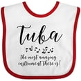 thumbnail image 3 of Inktastic Amazing Tuba Boys or Girls Baby Bib, 3 of 4