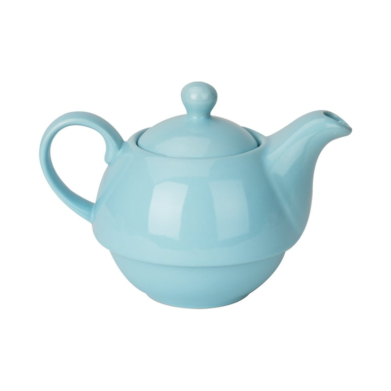 Turquoise Single Serve Personal Teapot. Tea Lovers Tea 