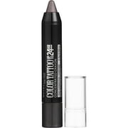 Maybelline Eyestudio ColorTattoo Concentrated Crayon, Charcoal Chrome, 0.08 Oz