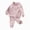 H01-Light Pink, variant on TOWED22 Baby Girl Clothes Toddler Girl Outfits Fall Winter Ruffle Shirt Pants Cute Infant Clothing Set for Little Girl Size:2-3 Y,Color:Light Pink