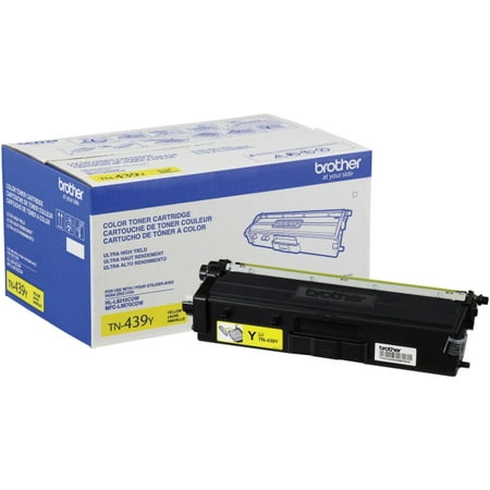 9000 Micr Toner Brother TN439Y Original Toner Cartridge - Yellow - Laser - Ultra High Yield - 9000 Pages ()