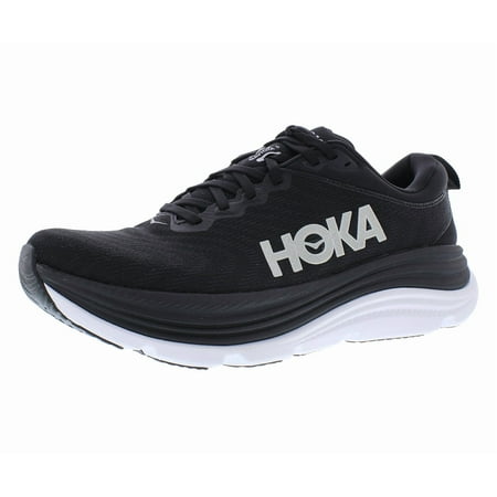HOKA Gaviota 5 Womens Shoes Size 7.5, Color: Black/White
