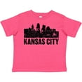 thumbnail image 3 of Inktastic Kansas City Skyline Grunge Boys or Girls Toddler T-Shirt, 3 of 5