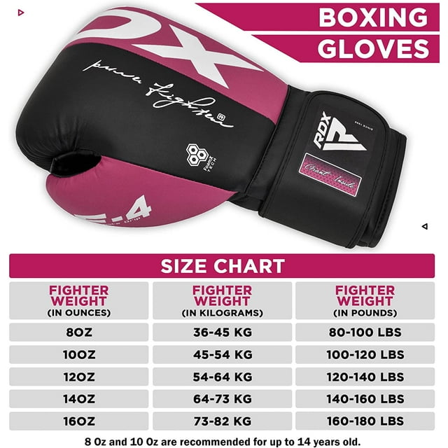 RDX Boxing Gloves Maya Hide Leather, Muay Thai Kickboxing MMA Sparring Training, Advanced TAKKA Closure, Max-Shock Padding, Punch Bags Speed Ball Focus Pads Workout, Men Women 10 12 14 16oz