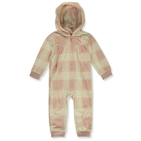 

Carter s Baby Girls Hooded Heart Coveralls - rose 9 months (Newborn)