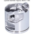 thumbnail image 3 of 46mm Piston Kit Set with Ring for 555 560 562 Chain SawHigh Silicon Aluminum Alloy Strong Gas Compression Surging Power, 3 of 8