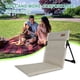 thumbnail image 4 of WDOplteas Silla Plegable para Acampar Silla para Acampar Al Aire Libre Picnic Playa (blanco), 4 of 9