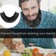 thumbnail image 4 of 4-Pack Beard Bandana, Beard Cap Beard Bandana for Men, Adjustable Men's Beard Cover, Bedtime Beard Bib Apron Hat, 4 of 4