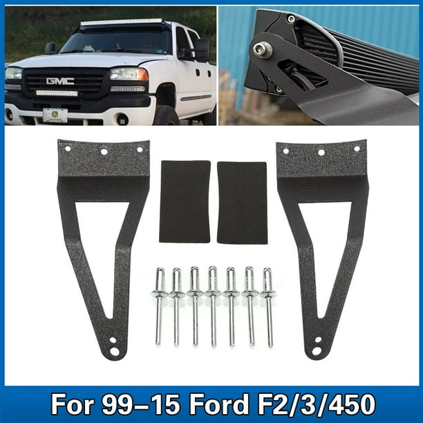 99 07 Ford F250 F350 Superduty Lower Bumper Led Light Bar Kit Ijdmtoy Com