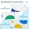 thumbnail image 2 of FORMRS Boys Rash Guard Short Sleeves Swim Shirt Quick Dry UPF 50+ Sun Protection, Sizes 3-12T, Colorful Round, 2 of 6