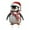 B, variant on 12 Inch Tall Metal Christmas Penguin Outdoor Yard Decoration - Lawn Stake Included - Large, Cute Holiday Display