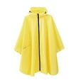thumbnail image 2 of Aofany Hooded Rain Poncho for Adult with Pocket, Waterproof Lightweight Reusable Unisex Raincoat, Emergency Outdoor Rain Jacket for Cycling, Hiking, Camping, Travel Protection, 2 of 9