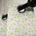 thumbnail image 4 of Ambesonne Shabby Flora Grommet Curtain, Spring Yard Pastel, 50" x 54", Pale Pink Pale Green, 4 of 6