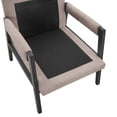 thumbnail image 3 of Grey Mid-century Modern Chenille Armchair - Solid Wood Frame, Removable , Seating, Enchanting In Construction, Back Support, Soft Seat, 3 of 4