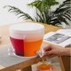 thumbnail image 5 of Hervidor de agua fría para refrigerador con grifo Botella de limonada Vasos Botella de agua fría Contenedor Hervidor de agua de 1,8 l, 5 of 5