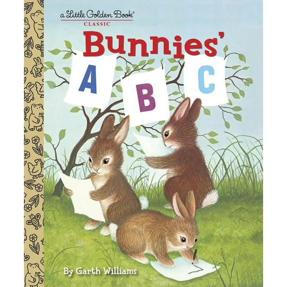 Little Golden Book Bunnies' ABC, (Hardcover)