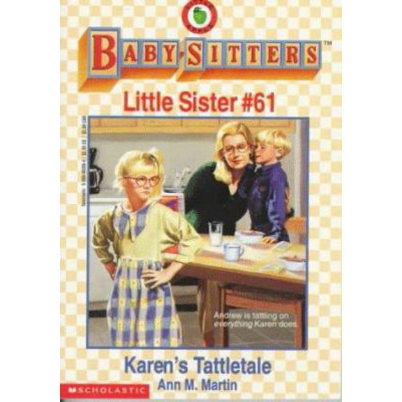 Pre-Owned Karen's Tattletale (Baby-sitters Little Sister) (Paperback) 0590483064 9780590483063