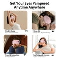 thumbnail image 7 of Hootek Heated Eye Mask, Silk Cordless Warm Eye Compress for Dry Eyes, Light Blocking Heat Eye Mask for Women Men Soft Eye Heating Pad for Dry Eyes, Travel, Rechargeable, Washable Cover, Pink, 7 of 7