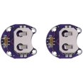thumbnail image 2 of 2 X Coin Cell Battery Holder for CR2032 - With Switch (2 Pcs), 2 of 5
