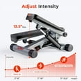 thumbnail image 3 of Mini Steppers for Exercise at Home, Stair Step Workout Machine with Optional Resistance Bands, Full Body Cardio Equipment, 3 of 6