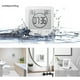 thumbnail image 5 of Reloj De Baño Azul, Reloj De Ducha con Control Táctil A Prueba De Agua, Alarma Digital Lcd, Termómetro Higrómetro, Temporizador De Cuenta Regresiva, Funciona con Pilas, para Cocina M, 5 of 5