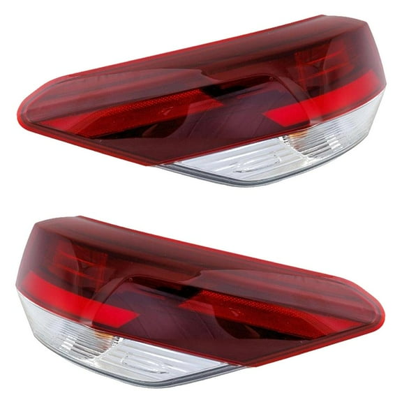 New Pair of Tail Lights Compatible With Toyota Highlander 2019-2019 By Part Numbers 81560-0E250 762405-42389-0 762405-42390-6 TO2804153 TO2805153 81550-0E250