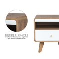 thumbnail image 4 of Buró Alen Relan Nordica con Cajon y Estante Símil Madera, 4 of 8