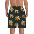 thumbnail image 3 of QEKEE dwsignname Mens Casual Shorts - Drawstring Summer Beach Stretch Sports Shorts, 3 of 9