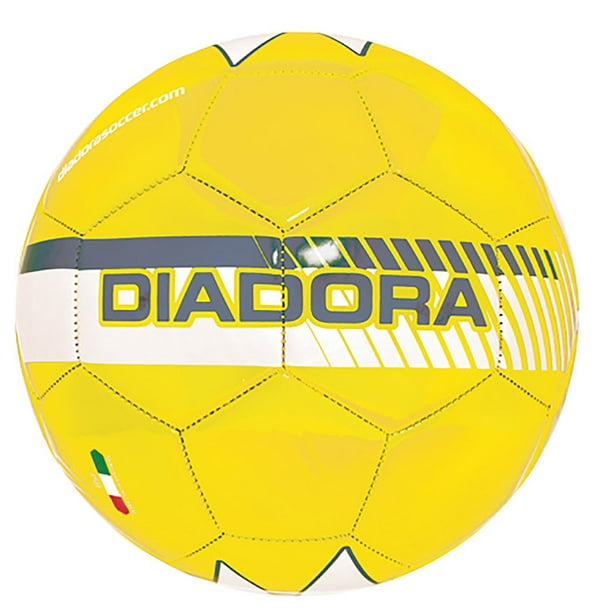Diadora Unisex Fulmine Comfort Soccer Ball YELLOW 3''