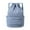 Gray, variant on Qwtwty Drawstring Gym Backpack Bag for Men & Women, Sport Gym Sack Mini Travel Daypack