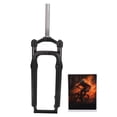thumbnail image 2 of Snow Cycle Front Fork, Aluminum Alloy Spring 135mm Shock Absorption 26 Inch Stable Snow Cycle Front Suspension Fork  for 4 Inch Fat Tires, 2 of 7