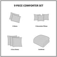 thumbnail image 4 of MADISON PARK SIGNATURE 9 Piece Geometric Comforter Set with Taupe MPS10-485, 4 of 5