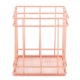 thumbnail image 1 of Decoración De Escritorio Organizador De Canasta De Almacenamiento De Hierro De Oro Rosa Para Estudiantes De Oficina En Casa, 1 of 7