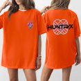 thumbnail image 1 of Pop cazadora para niña Demo-n Hunters Graphic Round-Neck Short Sleeve T Shirt For Kids Youth Fashion Tee With Cartoon Print Design Soft Blend Top For Children （Saffron）, 1 of 4
