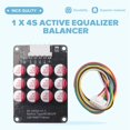 thumbnail image 2 of 5A 3S 4S Active Equalizer Balancer Lifepo4/Lipo/Lto Battery  Capacitor, 2 of 7