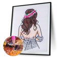 thumbnail image 2 of Kits de pintura de diamantes para niña hermosa con corona, decoración de taladro en forma parcial Tmvgtek Oficina Multiescena Multifunción, 2 of 9