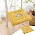 thumbnail image 2 of Square Chair Pads Anti Slip Chair Cushion with Ties Ultra Soft Floor Seat Cushion Pillows for Kid Reading Kitchen Dining Patio Chairs Indoor/Outdoor 17"x17", 2 of 7