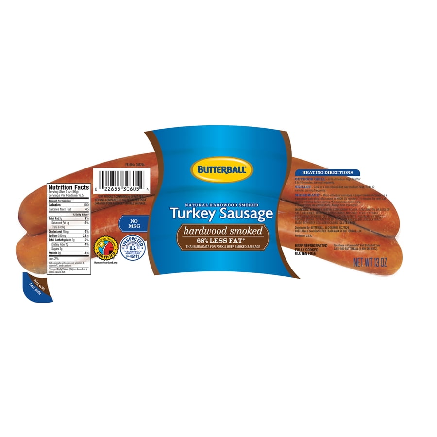 butterball-natural-hardwood-smoked-turkey-sausage-13-oz-walmart