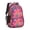 Pink Butterfly Pattern, variant on Butterfly and Multicolor White Pattern Cute School Backpack Bag with Padded Back and Adjustable Shoulder Straps 16.9 X 12.6 X 5.9 Inches