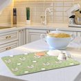 thumbnail image 6 of Dogs Green Dish Drying Mats, Reversible Coffee Mat, Microfiber Dish Drying Rack Mat for Kitchen Countertop Decor 18 x 24 Inches, 6 of 6