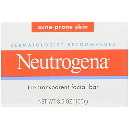 5 Pack - Neutrogena Acne Prone Skin Formula Facial Bar 3.50oz