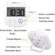 thumbnail image 2 of Temporizador de cocina, multifunción para la cocina con gran pantalla LCD y alarma sonora y función de cuenta atrás Soporte y gancho retráctiles y parte trasera magnética con batería JFHHH pequeña, 2 of 5