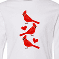 thumbnail image 4 of Inktastic Cardinal Cute Bird Watching Long Sleeve Youth T-Shirt, 4 of 5