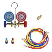 R134a A/C Manifold Gauge Set For Auto Air Conditioner With QC12 Adapter