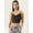 Off White & Black, variant on DressBerry Women's Printed Velvet Sleeveless Cropped Top High Waist Cowl Neck Casual Summer Wear Western Style Body Fit Short Top
